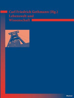 cover image of Lebenswelt und Wissenschaft